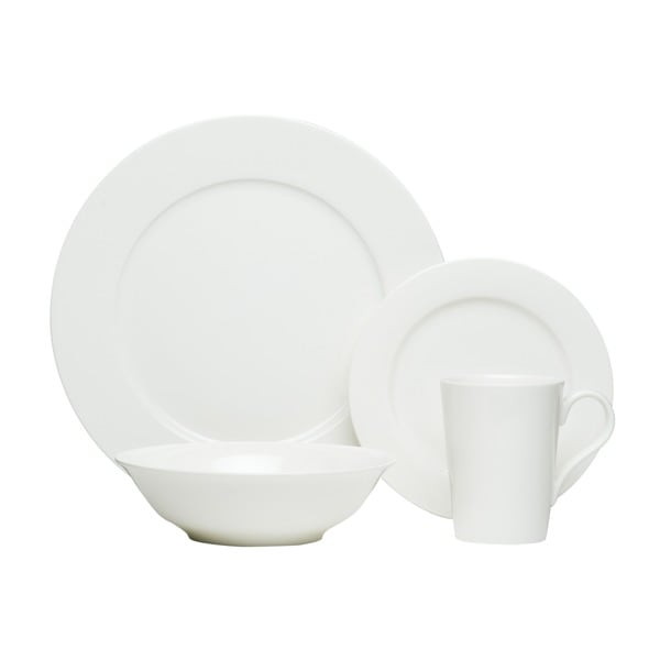 Red Vanilla White 16 piece Bone China Set   11883606  