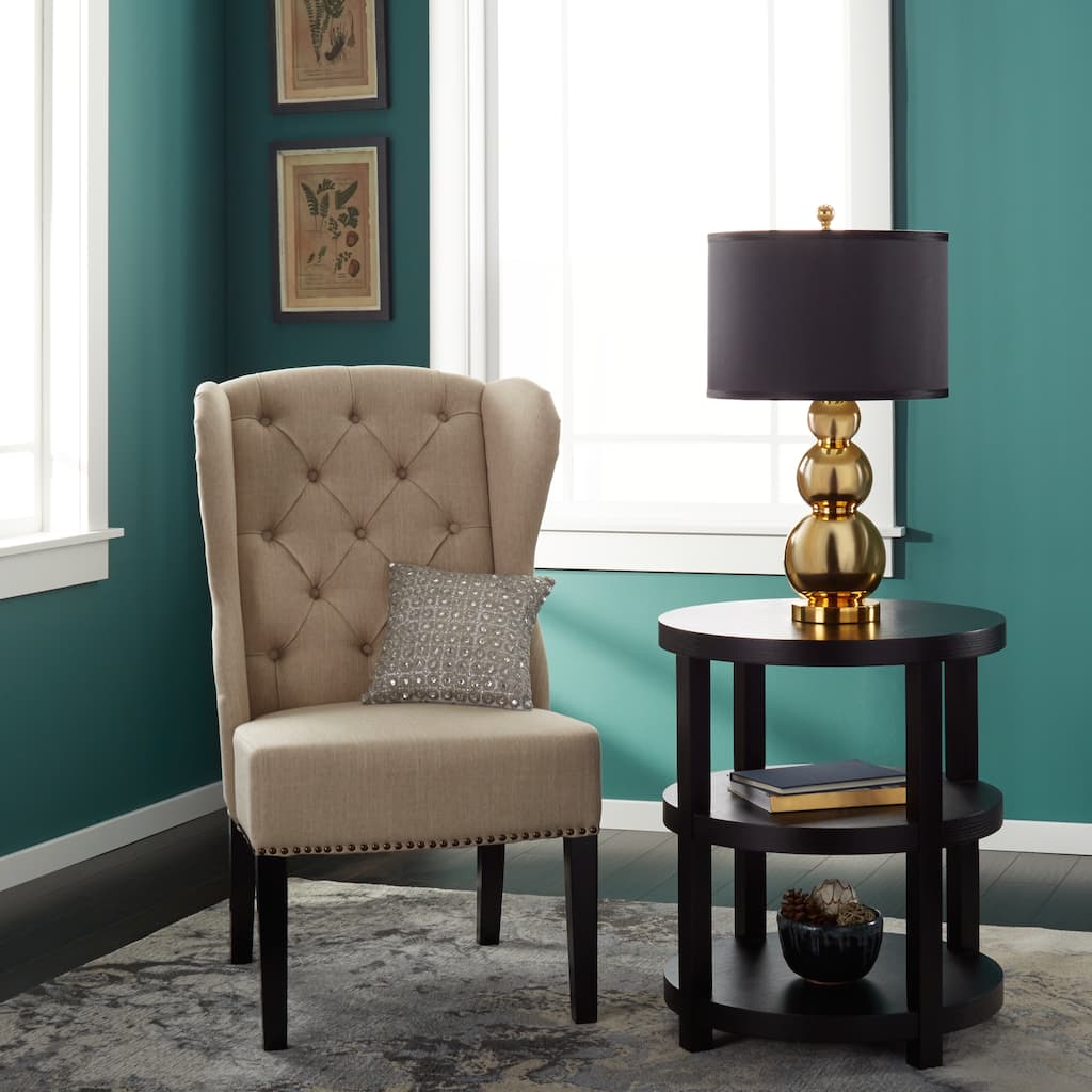 Abbyson Morgan Round Accent Table