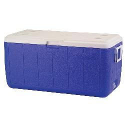 Coleman   Refrigerador aislante, para campamentos y para conservar alimentos, azul, 100 cuartos Coleman Coolers & Jugs