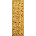 Safavieh Handmade Classic Heirloom Beige Wool Runner (2'3 x 8')