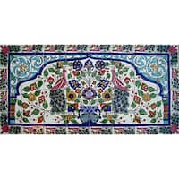 Shop Kotiba Design 16-tile Ceramic Mosaic Medallion - Free Shipping ...