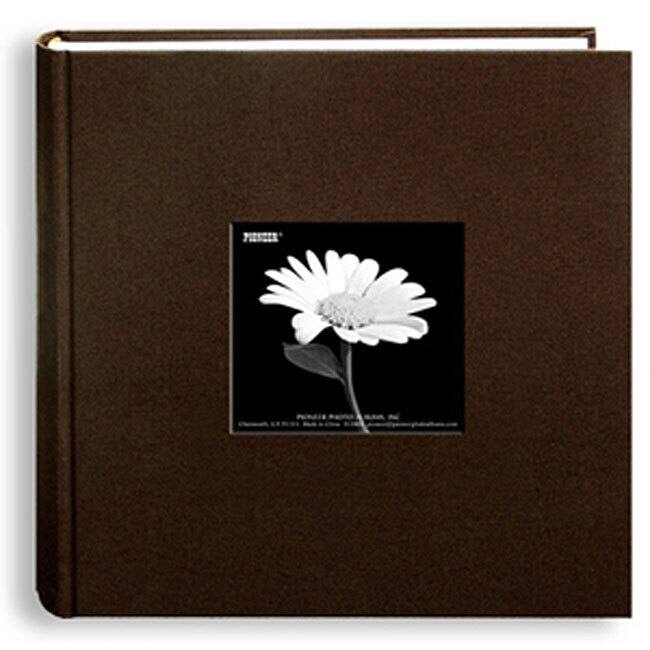 Pioneer 200-Pocket 4x6 Chocolate-Brown Photo Album (Pack of Two)