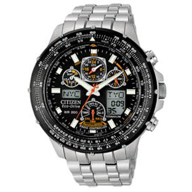 Shop Citizen Eco-Drive Skyhawk A-T Men's Titanium Watch - Free Shipping