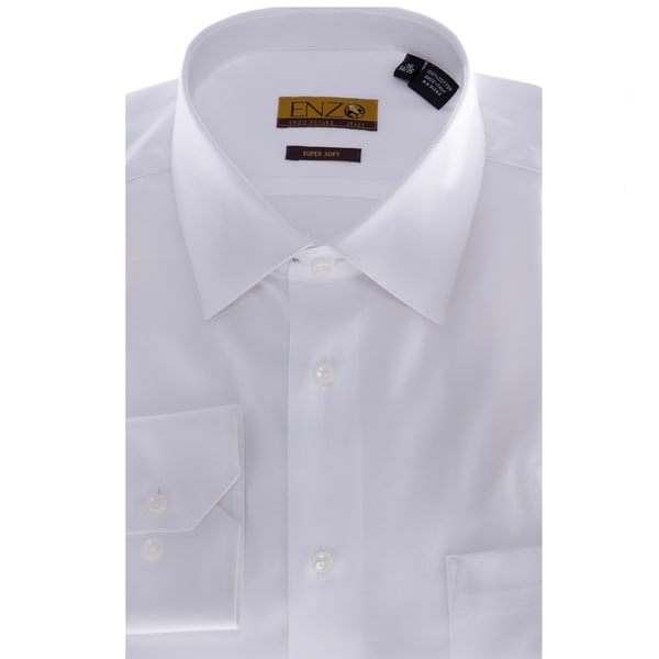 Jean Paul Germain Mens White French Cuff Dress Shirt