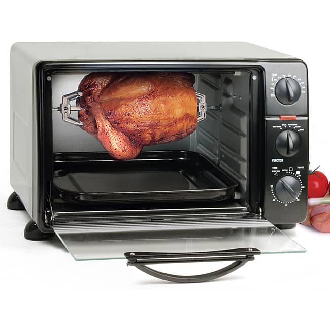 Multifunction Rotisserie Toaster Oven Broiler