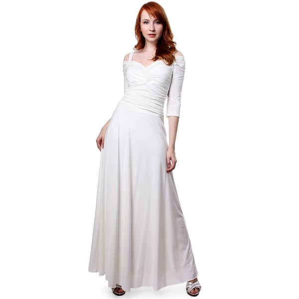 white formal dresses canada