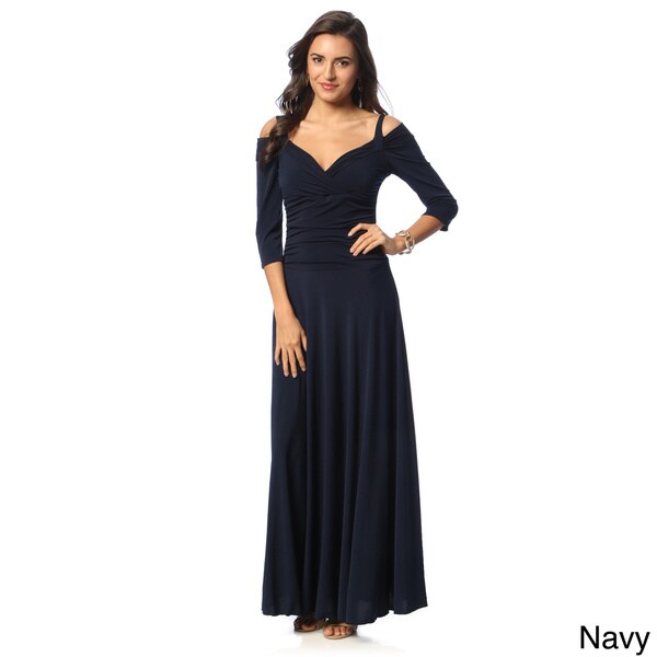 Evanese Womens Elegant Long Dress   Shopping