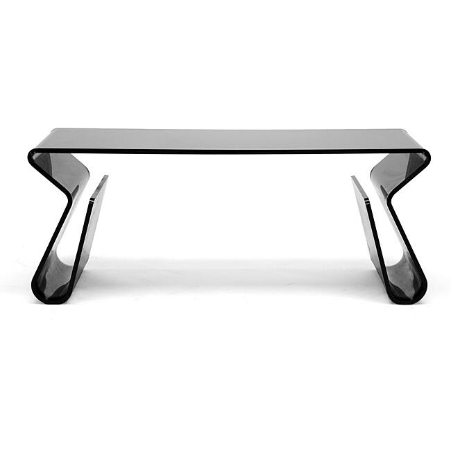Adair Black Acrylic Coffee Table