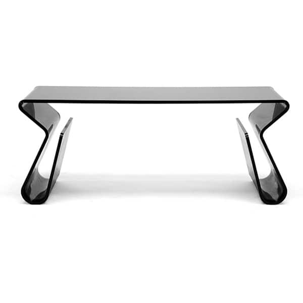 Shop Adair Black Acrylic Coffee Table Overstock 3845011