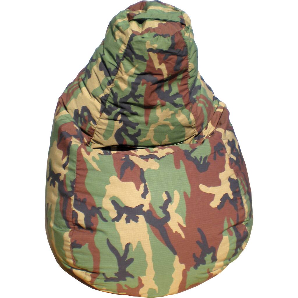 Gold Medal Dorm-style Teardrop Bean Bag