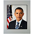 Obama Presidential Photo 11x14 Matted Photo