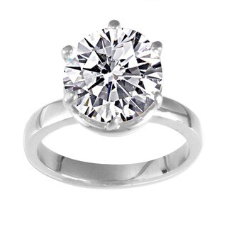 nexte jewelry 14k white gold overlay martini cz solitaire ring - White Gold Cubic Zirconia Wedding Rings nexte jewelry 14k white gold overlay martini cz solitaire ring - White Gold Cubic Zirconia Wedding Rings