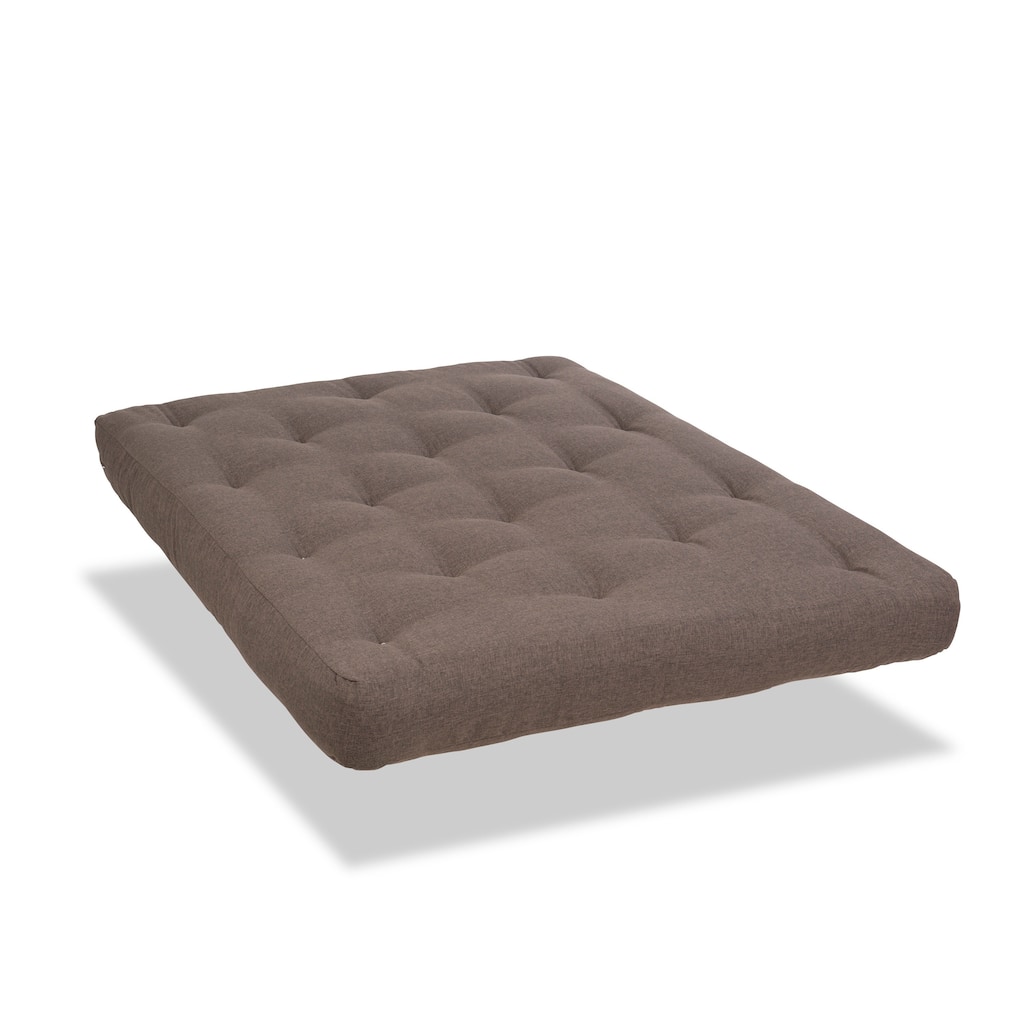 Loft 8-inch Cotton/ Foam Futon Mattress w/ Microfiber Cover (Queen Size)