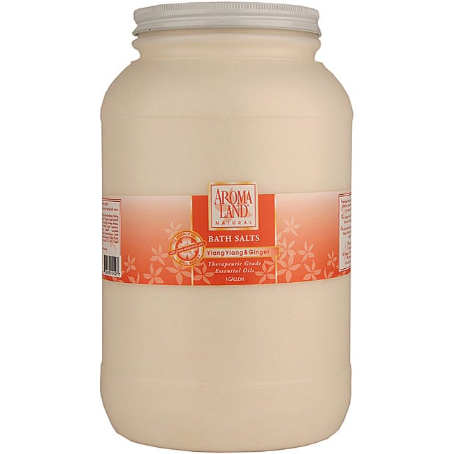 Aromaland 1 gallon Ylang/ Ginger Bath Salts