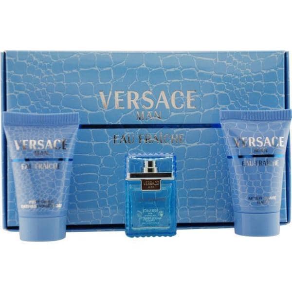 versace mini aftershave set