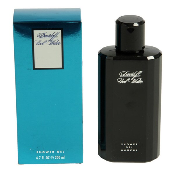 Shop Cool Water Men by Davidoff 6.7oz Shower Gel (Pack of 2) Free