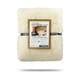 preview thumbnail 2 of 0, Denali Supreme Fitted Twin Size Wool Mattress Pad - White