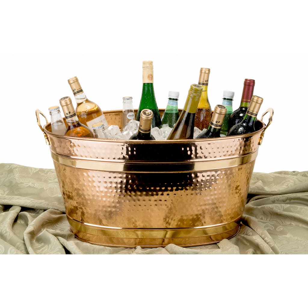 Copper 11-gallon Oval Bucket