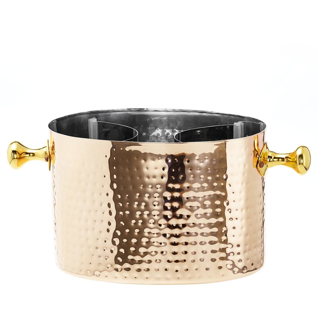 Two Bottle Copper Beverage Chiller