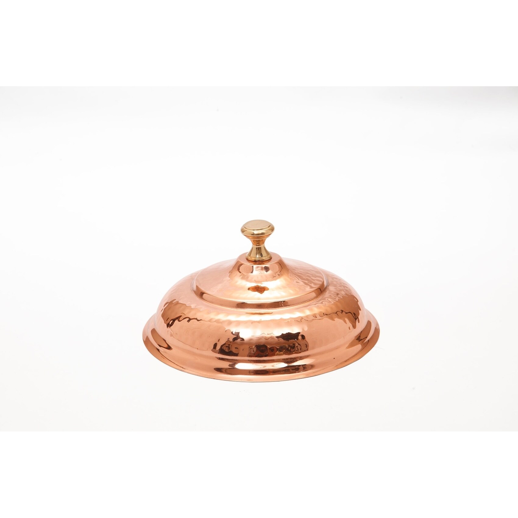 6 Qt Old Dutch Oval Copper-Plated Chafing Dish