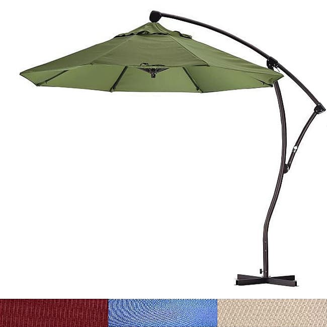 Lauren & Company Cantilever Premium Aluminum 9-foot Umbrella