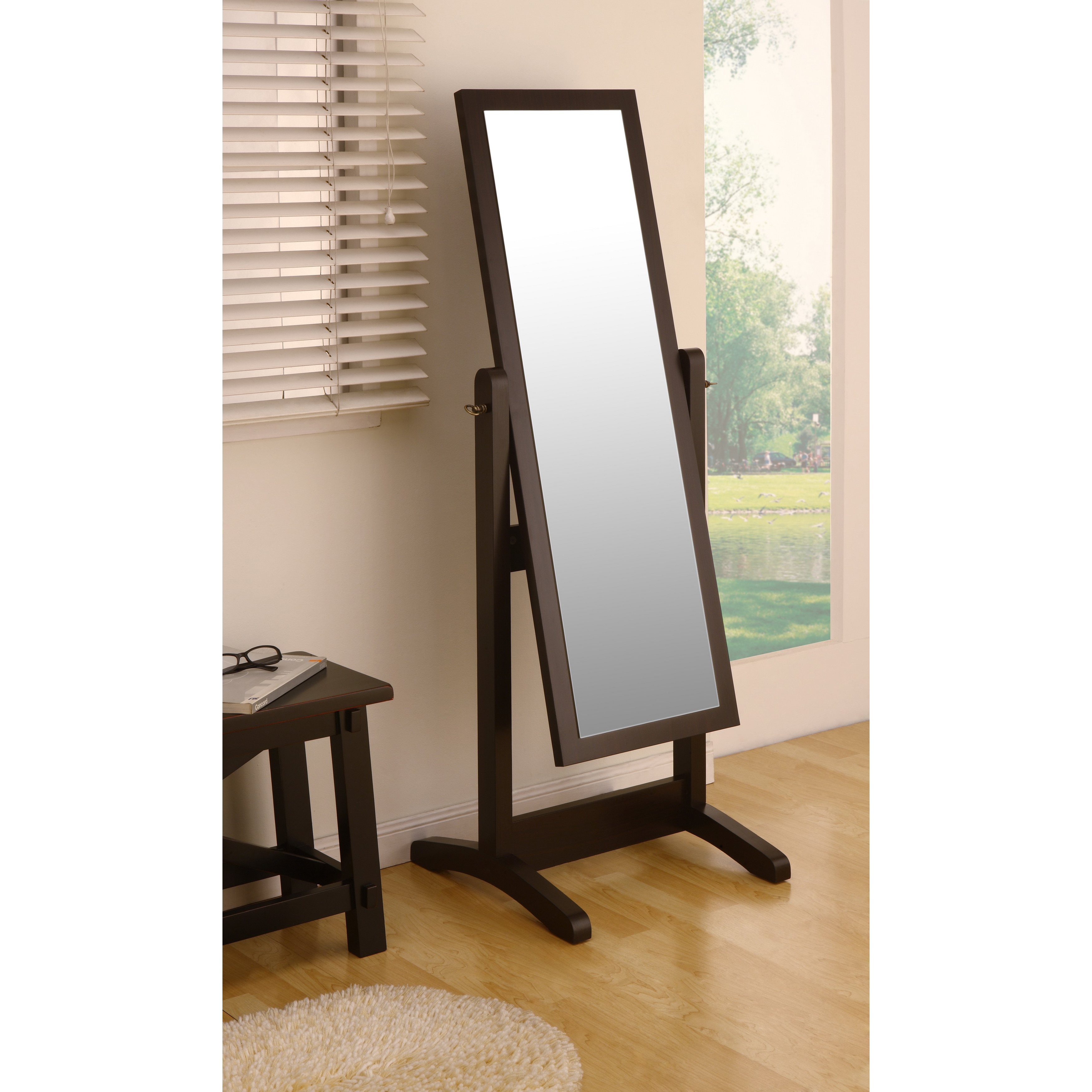 Furniture Of America St. Jewel Cheval Adjustable Dress Mirror