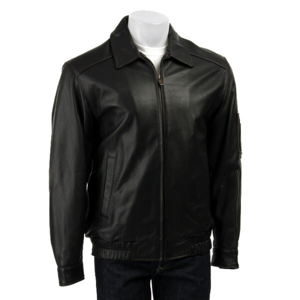 columbia men's leather jacket