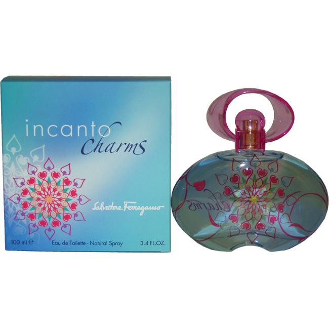 Salvatore Ferragamo Incanto Charms Womens 3.4 ounce Eau de Toilette