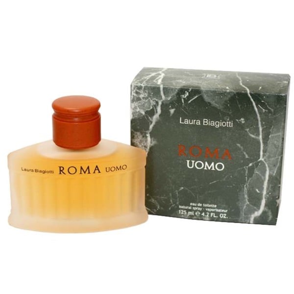 Laura Biagiotti Roma Mens 4.2 ounce Eau de Toilette Spray   11926538