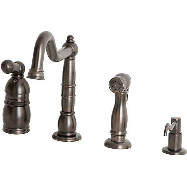 Giagni Traditional Vintage Bronze Kitchen Faucet w/spray