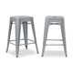 I Love Living 24-inch Metal Counter Stools (Set of 2) - Thumbnail 1