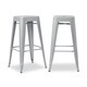 Tabouret 30-inch Metal Barstools (Set of 2) - Thumbnail 1