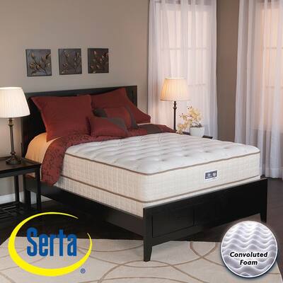 Serta Alleene Plush Queen-size Mattress and Box Spring Set