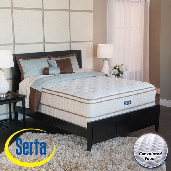 Serta Bristol Way Euro-top Full-size Mattress and Box ...