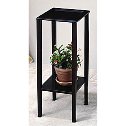 Shop Classic Square Wood Plant Stand - On Sale - Overstock - 3881798