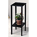 Shop Classic Square Wood Plant Stand - Free Shipping Today - Overstock ...