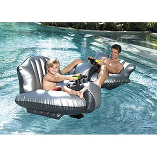 Excalibur Inflatable Motorized Bumper Boat with Water Cannon