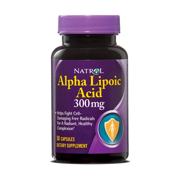 Natrol Alpha Lipoic Acid 300mg Pills (Pack of 3 50-count Bottles)