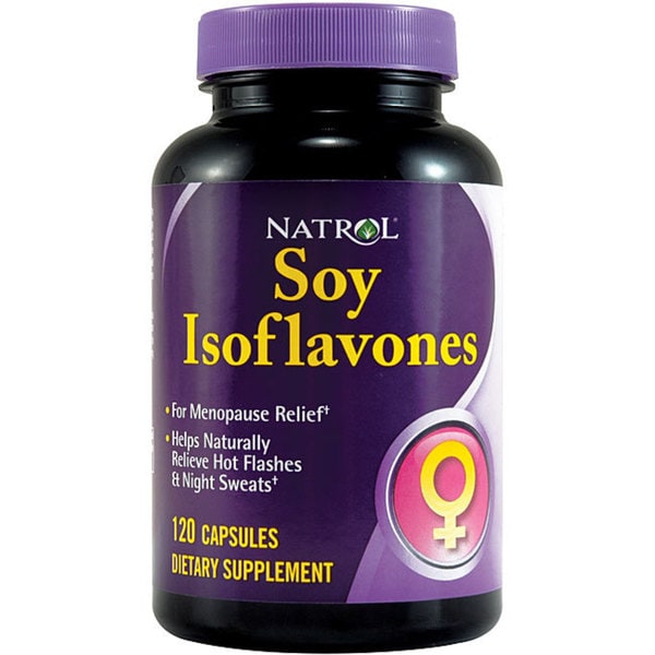 Natrol Women's Soy Isoflavones 40 mg Pills (Pack of 3 120-count Bottles)