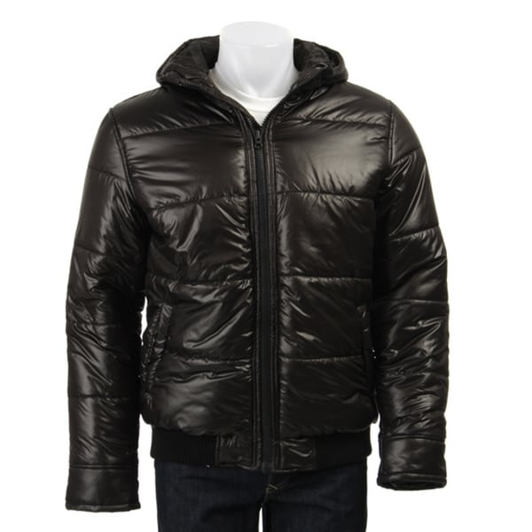 mens guess bubble jacket