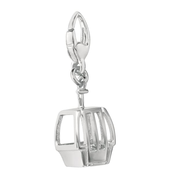 Sterling Silver Ski Lift Charm Silver Charms