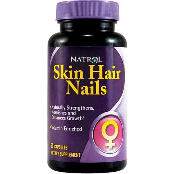 Natrol Women's 'Skin Hair Nails' 60-tablet Bottles (Pack of 3