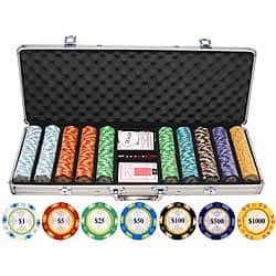Geelachtig bijtend Arctic Monte Carlo 13.5-gram 500-piece Clay Poker Chips - On Sale - Overstock -  3887877
