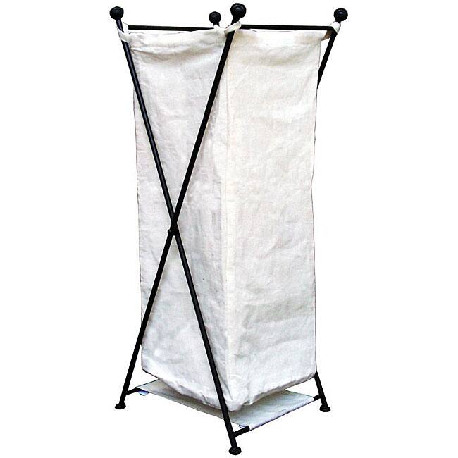 Cotton/ Iron Laundry Hamper