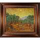 Van Gogh 'Olive Trees with Yellow Sun and Sky' Art - Bed Bath & Beyond ...