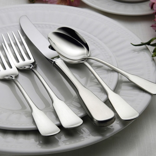 Oneida Colonial Boston Stainless Steel 45piece Flatware Set (Service