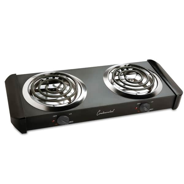 Shop Continental Electric Portable Double Burner Coil Element