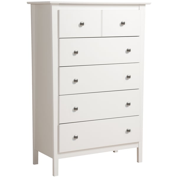 Woodbury White 5drawer Dresser Free Shipping Today