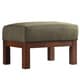 preview thumbnail 10 of 14, Hills Mission-style Oak Ottoman by iNSPIRE Q Classic