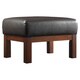 preview thumbnail 7 of 14, Hills Mission-style Oak Ottoman by iNSPIRE Q Classic